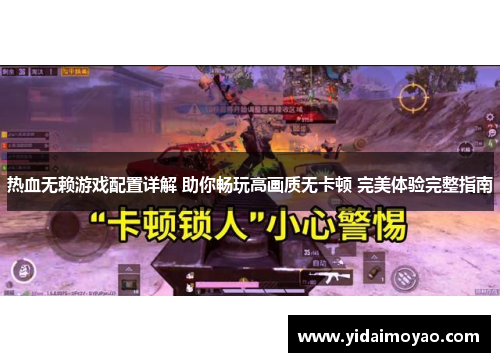 热血无赖游戏配置详解 助你畅玩高画质无卡顿 完美体验完整指南