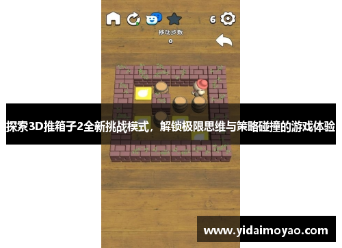 探索3D推箱子2全新挑战模式，解锁极限思维与策略碰撞的游戏体验